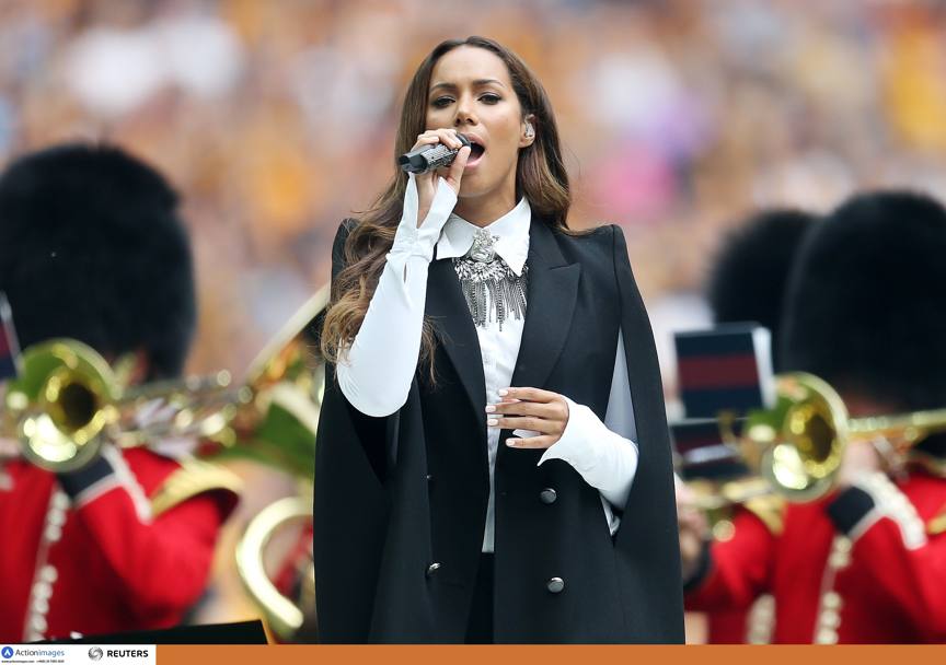 Leona Lewis canta a Wembley. Action Images